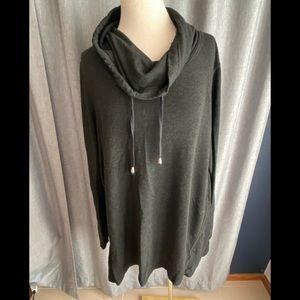 Casual cowl neck tunic